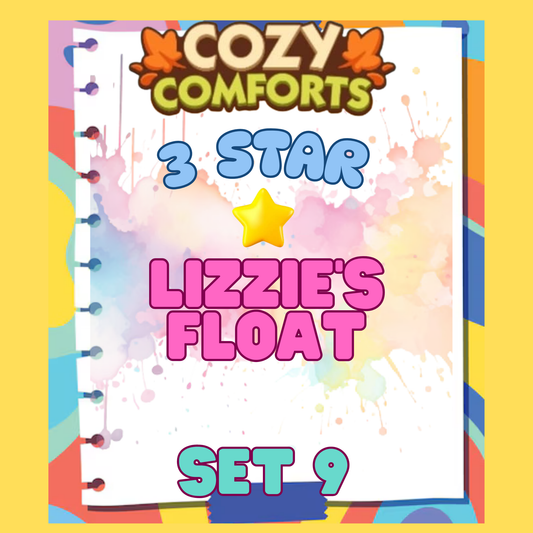 LIZZIE'S FLOAT - 3🌟 Set 9 - Monopoly Go Sticker