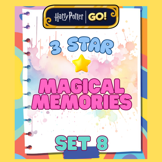 MAGICAL MEMORIES- 3🌟 Set 8 - Monopoly Go Sticker