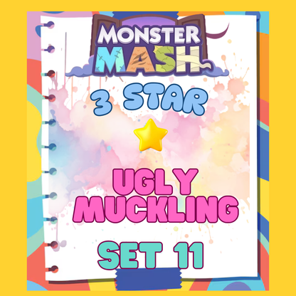 UGLY MUCKLING - 3🌟 Set 11 - Monopoly Go Sticker