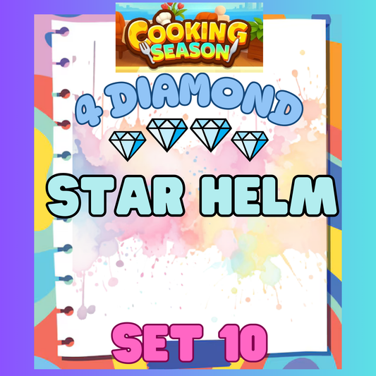 STAR HELM - 4⭐ Set 10 - Carnival Tycoon Sticker