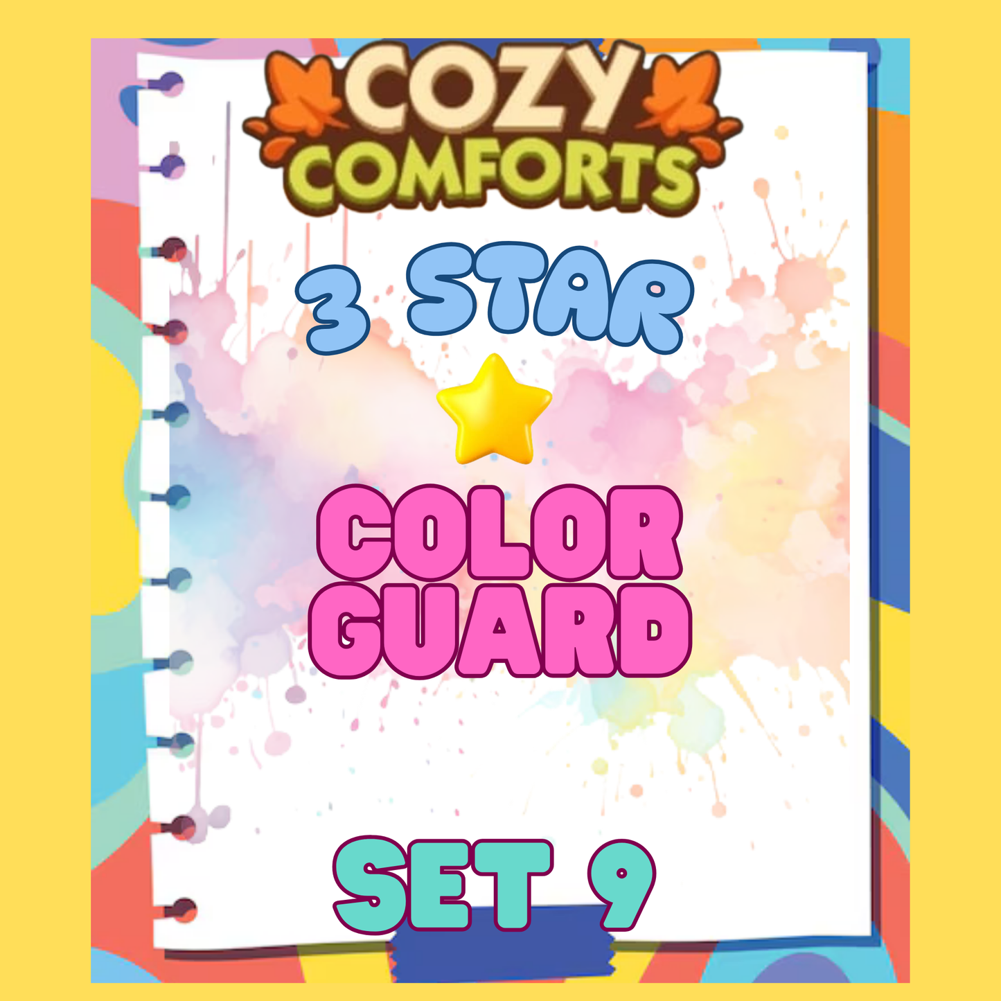 COLOR GUARD - 3🌟 Set 9 - Monopoly Go Sticker