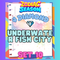 UNDERWATER FISH CITY - 4⭐ Set 10 - Carnival Tycoon Sticker