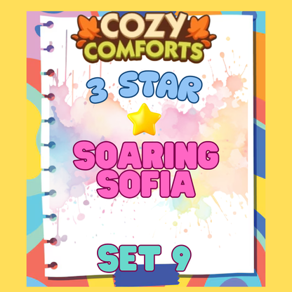 SOARING SOFIA - 3🌟 Set 9 - Monopoly Go Sticker