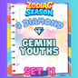 GEMINI YOUTHS - 4⭐ Set 11 - Carnival Tycoon Sticker