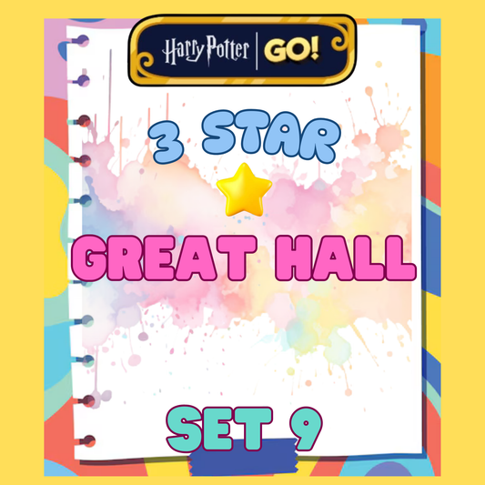 GREAT HALL - 3🌟 Set 9 - Monopoly Go Sticker