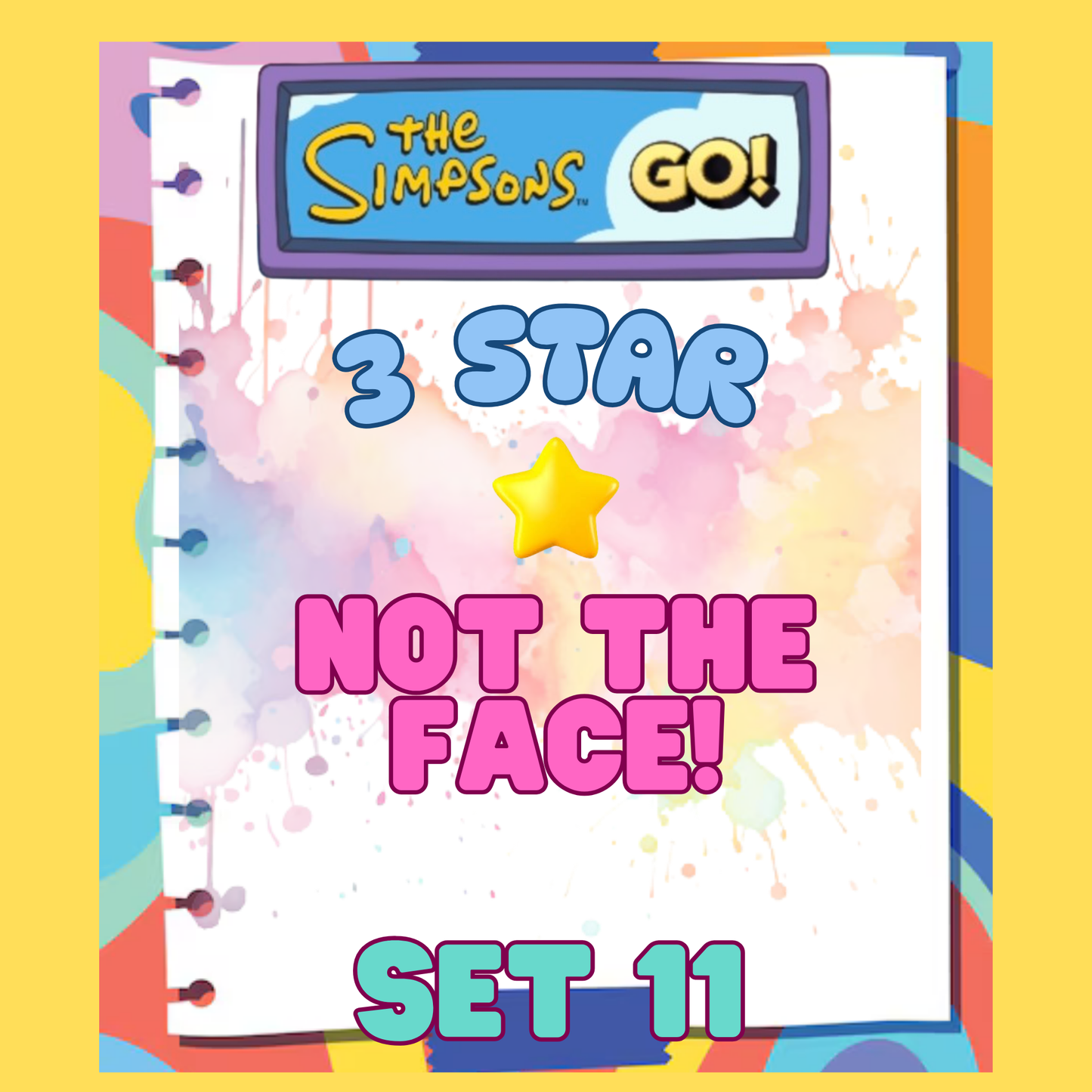 NOT THE FACE! - 3🌟 Set 11 - Monopoly Go Sticker