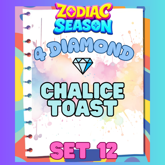 CHALICE TOAST - 4⭐ Set 12 - Carnival Tycoon Sticker