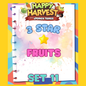 FRUITS - 3🌟 Set 11 - Monopoly Go Sticker