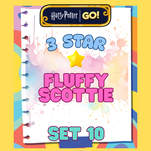 FLUFFY SCOTTIE - 3🌟 Set 10 - Monopoly Go Sticker