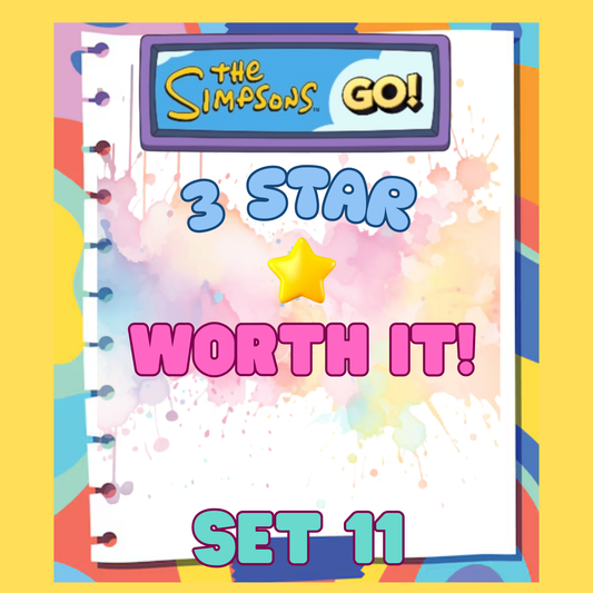 WORTH IT! - 3🌟 Set 11 - Monopoly Go Sticker