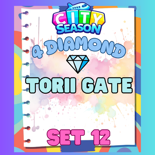 TORII GATE - 4⭐ Set 12 - Carnival Tycoon Sticker