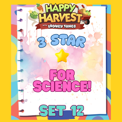 FOR SCIENCE! - 3🌟 Set 12 - Monopoly Go Sticker