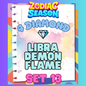 LIBRA DEMON FLAME - 4⭐ Set 13 - Carnival Tycoon Sticker