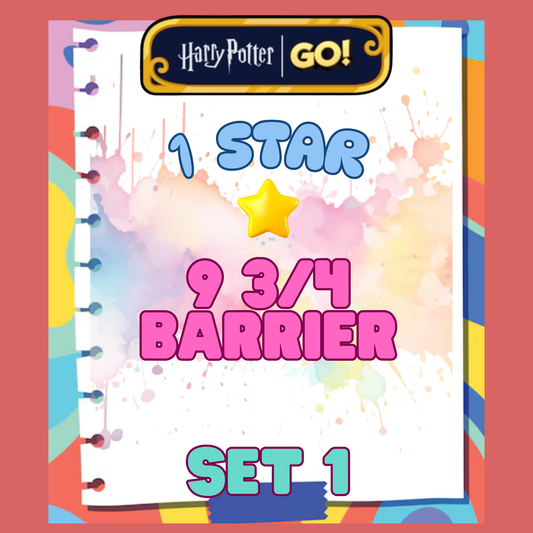 9 3/4 BARRIER - 1🌟 Set 1 - Monopoly Go Sticker