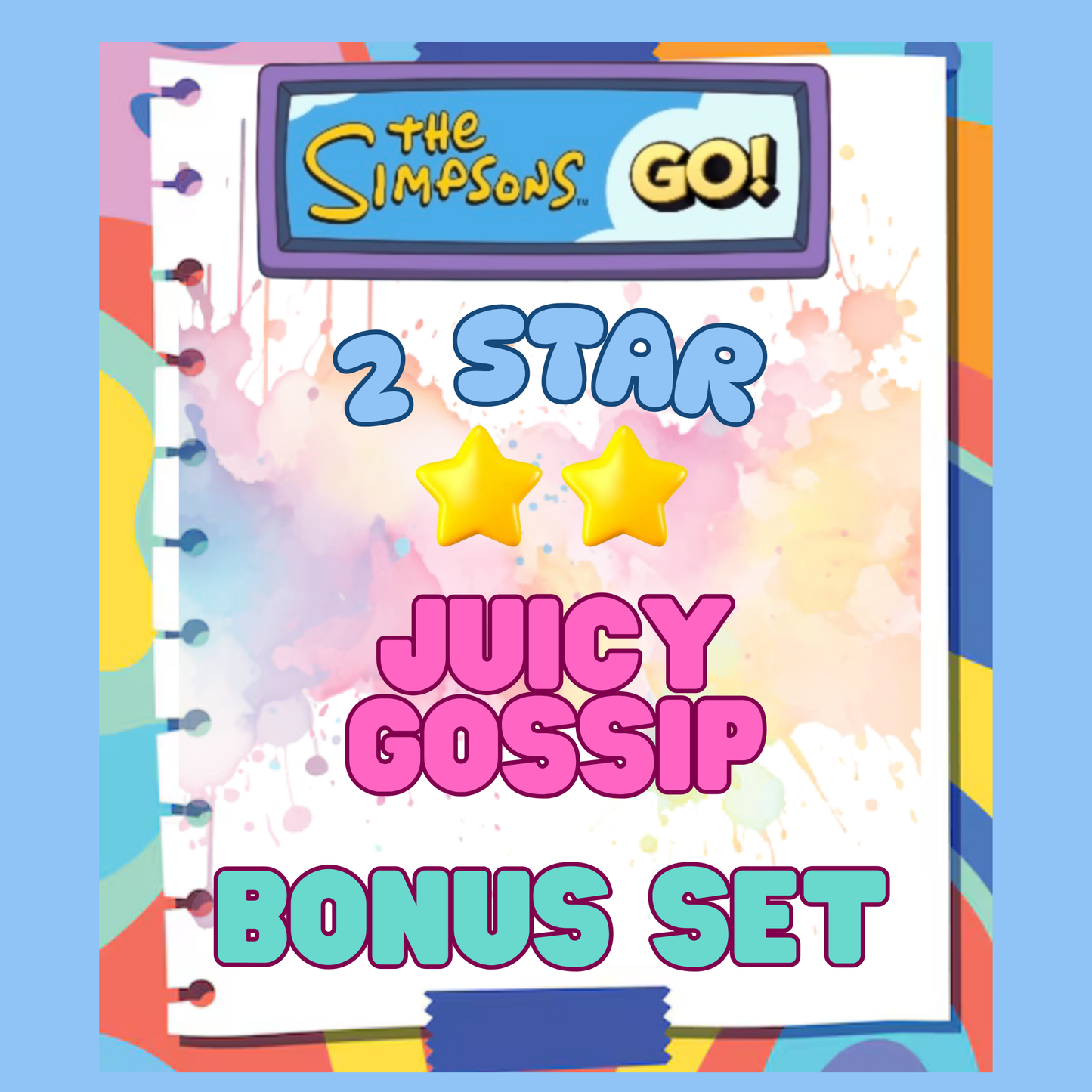JUICY GOSSIP - 2🌟 BONUS SET- Monopoly Go Sticker