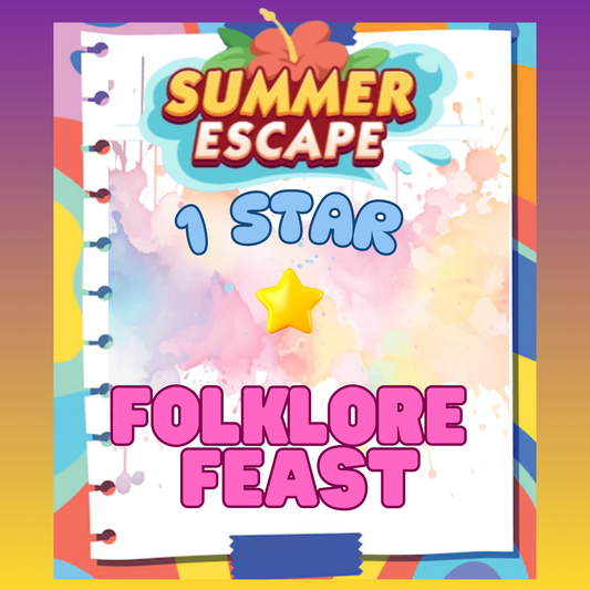 FOLKLORE FEST  - 1🌟 Set 1 - Monopoly Go Sticker