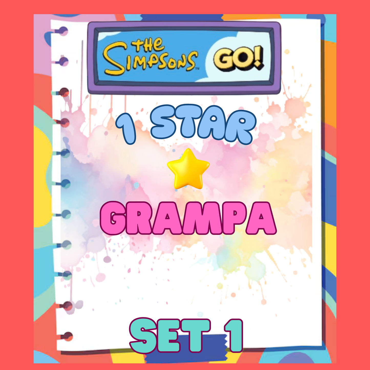 GRAMPA - 1🌟 Set 1 - Monopoly Go Sticker