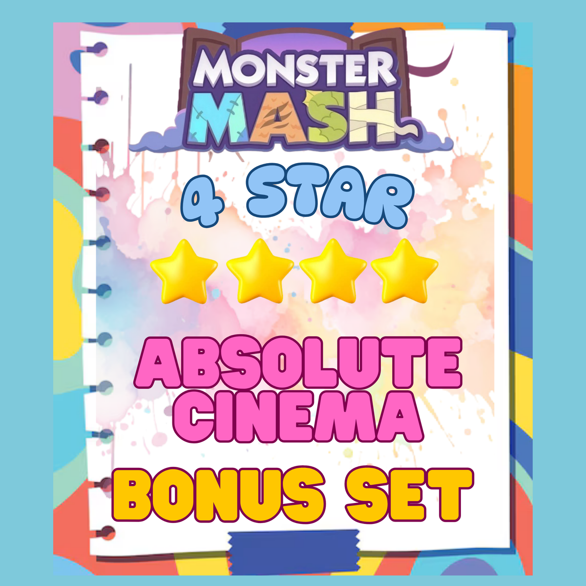 ABSOLUTE CINEMA- BONUS SET