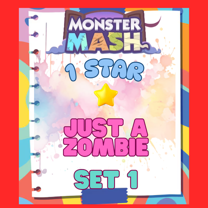 JUST A ZOMBIE - 1🌟 Set 1 - Monopoly Go Sticker