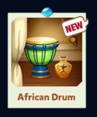 ARFICAN DRUM - Set 2 - Carnival Tycoon Sticker