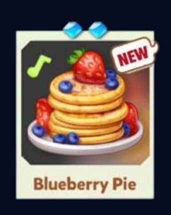 BLUEBERRY PIE - Set 9 - Carnival Tycoon Sticker