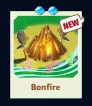 BONFIRE  - Set 11 - Carnival Tycoon Sticker