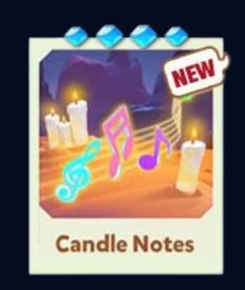 CANDLE NOTES - Set 12 - Carnival Tycoon Sticker