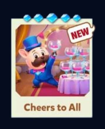 CHEERS TO ALL - Set 20 - Carnival Tycoon Sticker