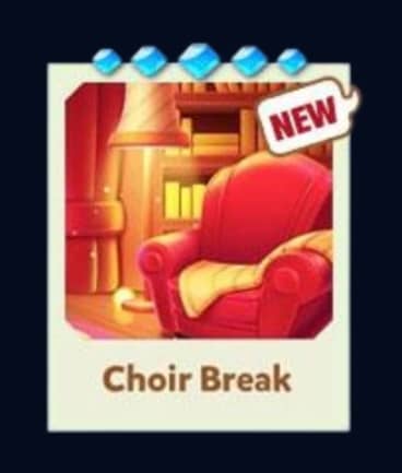 CHOIR BREAK - Set 19 - Carnival Tycoon Sticker