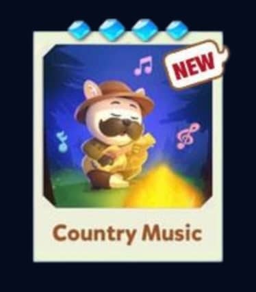 COUNTRY MUSIC - Set 11 - Carnival Tycoon Sticker