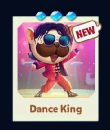 DANCE KING  - Set 8 - Carnival Tycoon Sticker