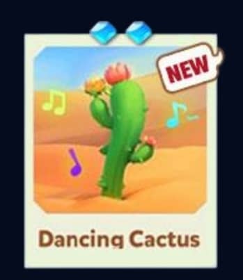 DANCING CACTUS - Set 12 - Carnival Tycoon Sticker