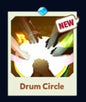 DRUM CIRCLE - Set 2 - Carnival Tycoon Sticker