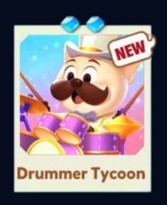 DRUMMER TYCOON - Set 6 - Carnival Tycoon Sticker