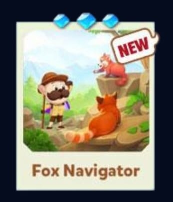 FOX NAVIGATOR  - Set 14 - Carnival Tycoon Sticker