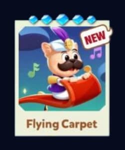 FLYING CARPET - Set 15 - Carnival Tycoon Sticker