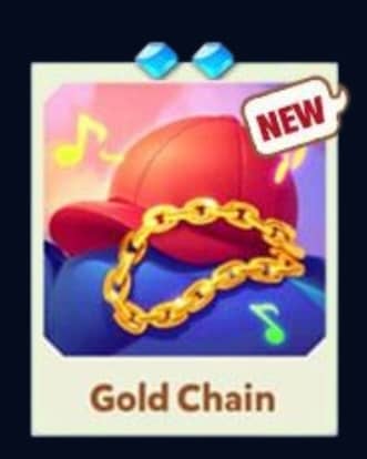 GOLD CHAIN - Set 10 - Carnival Tycoon Sticker