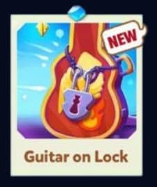 GUITAR ON LOCK - Set 5 - Carnival Tycoon Sticker