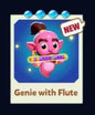 GENIE WITH FLUTE - Set 14 - Carnival Tycoon Sticker