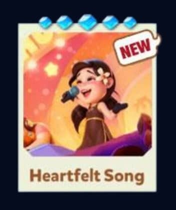 HEARTFELT SONG - Set 21 - Carnival Tycoon Sticker