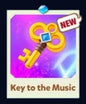 KEY TO THE MUSIC - Set 5 - Carnival Tycoon Sticker