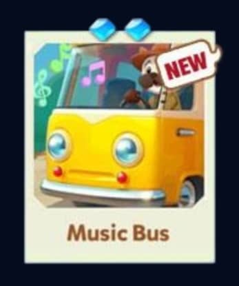 MUSIC BUS  - Set 11 - Carnival Tycoon Sticker