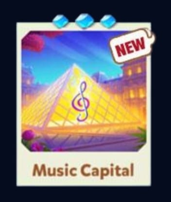 MUSIC CAPITAL - Set 17 - Carnival Tycoon Sticker