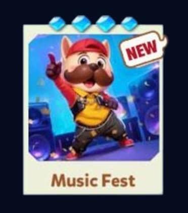 MUSIC FEST - Set 10 - Carnival Tycoon Sticker