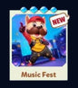 MUSIC FEST - Set 10 - Carnival Tycoon Sticker