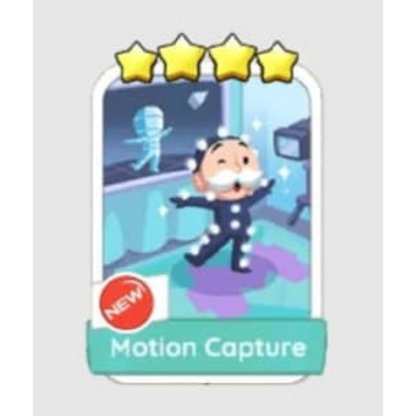 Motion Capture - 4🌟 Set 17- Monopoly Go Sticker