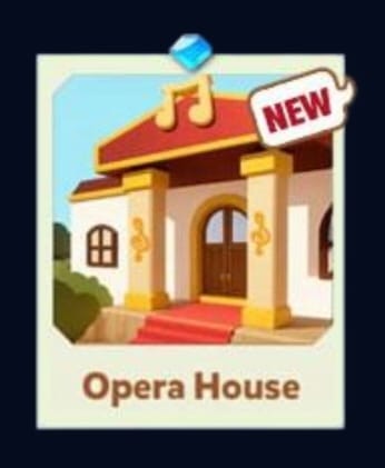 OPERA HOUSE - Set 3 - Carnival Tycoon Sticker