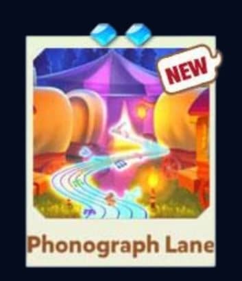 PHONOGRAPH LANE - Set 9 - Carnival Tycoon Sticker