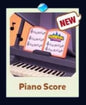 PIANO SCORE - Set 3 - Carnival Tycoon Sticker