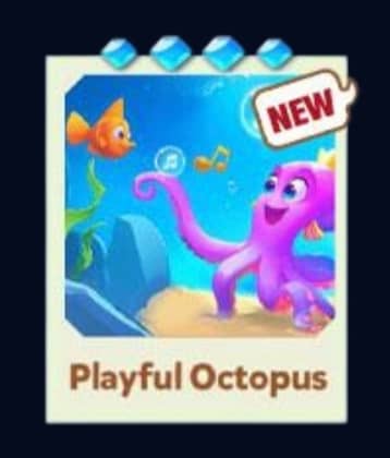 PLAYFUL OCTOPUS - Set 16 - Carnival Tycoon Sticker